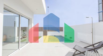 Новые бунгало с частным бассейном в Сантьяго-де-ла-Рибера