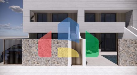 Новые бунгало с частным бассейном в Сантьяго-де-ла-Рибера