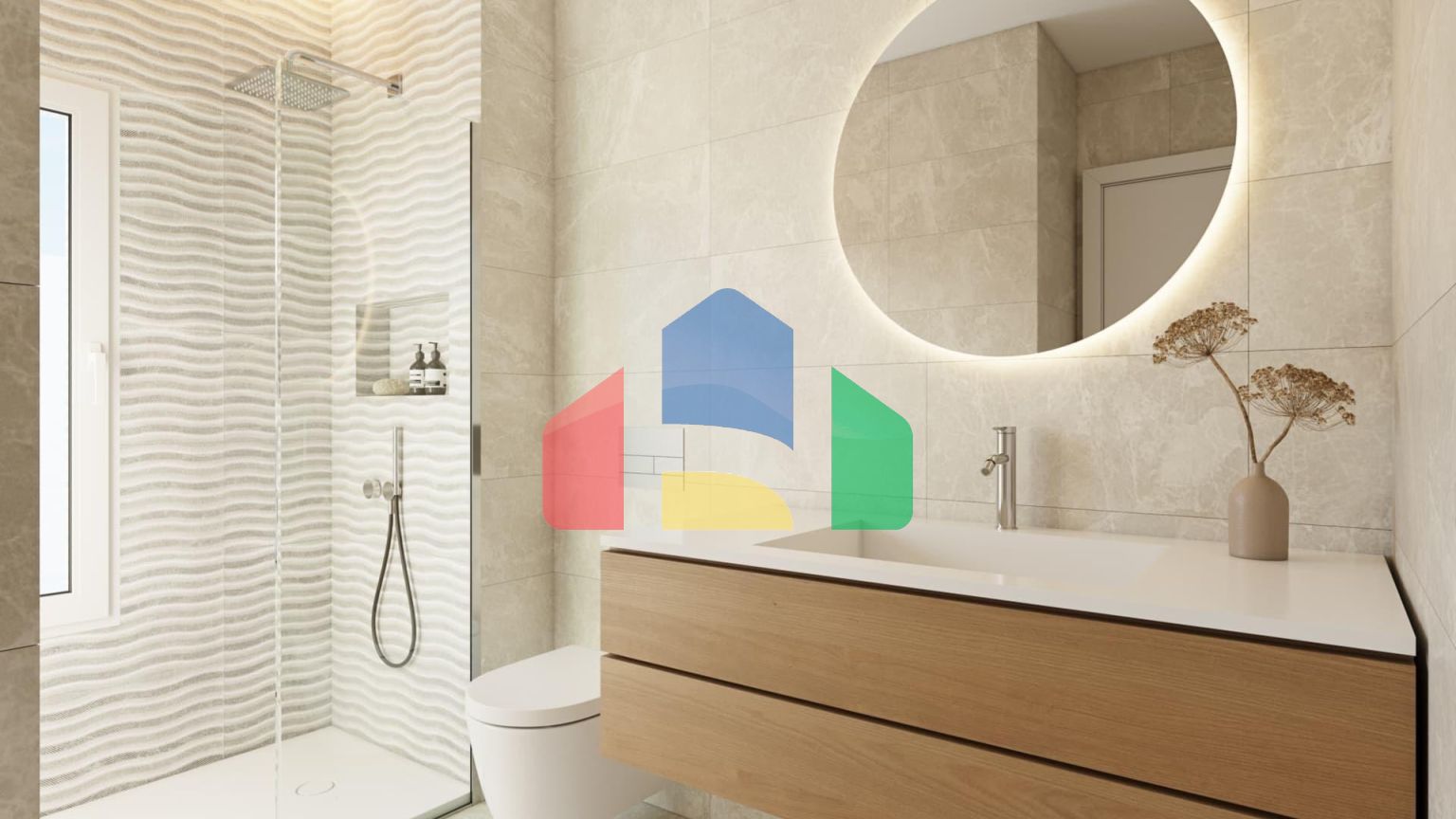 Комплекс из 4 одноэтажных вилл в Сантьяго де Рибера в 800 метрах от пляжа Мар Минор