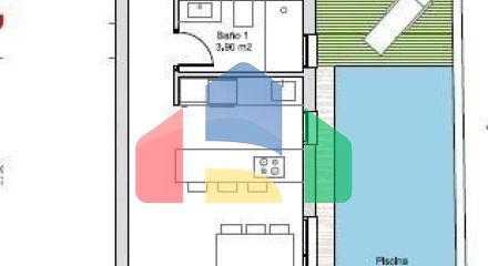 Новые бунгало с частным бассейном в Сантьяго-де-ла-Рибера