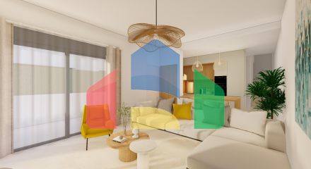 Современные двухквартирные виллы с частным бассейном недалеко от моря в Сантьяго-де-ла-Рибера