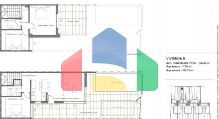 Современные двухквартирные виллы с частным бассейном недалеко от моря в Сантьяго-де-ла-Рибера