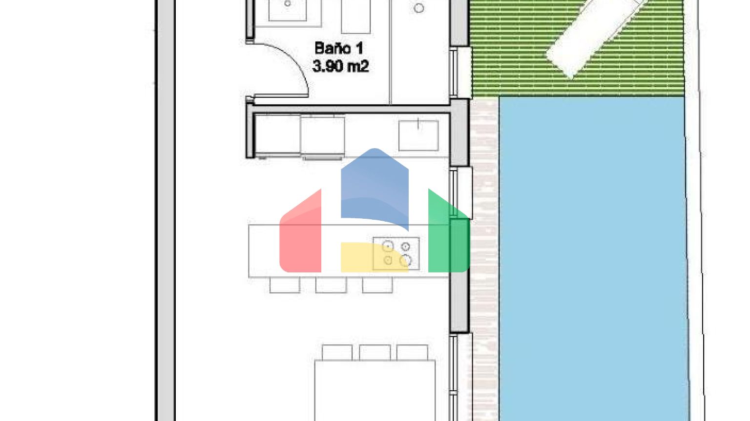 Новые бунгало с частным бассейном в Сантьяго-де-ла-Рибера