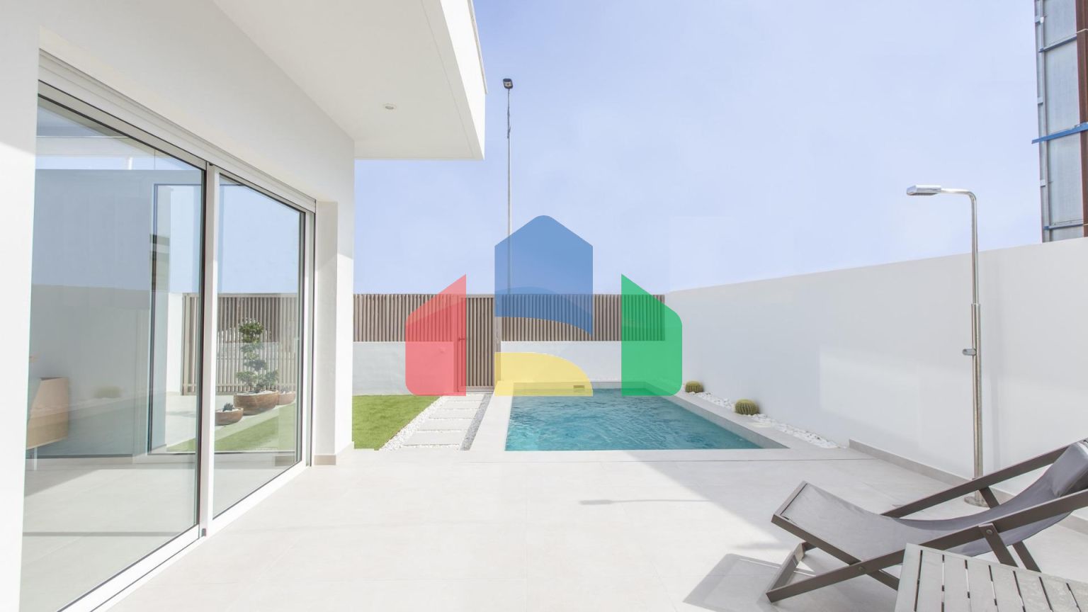 Новые бунгало с частным бассейном в Сантьяго-де-ла-Рибера