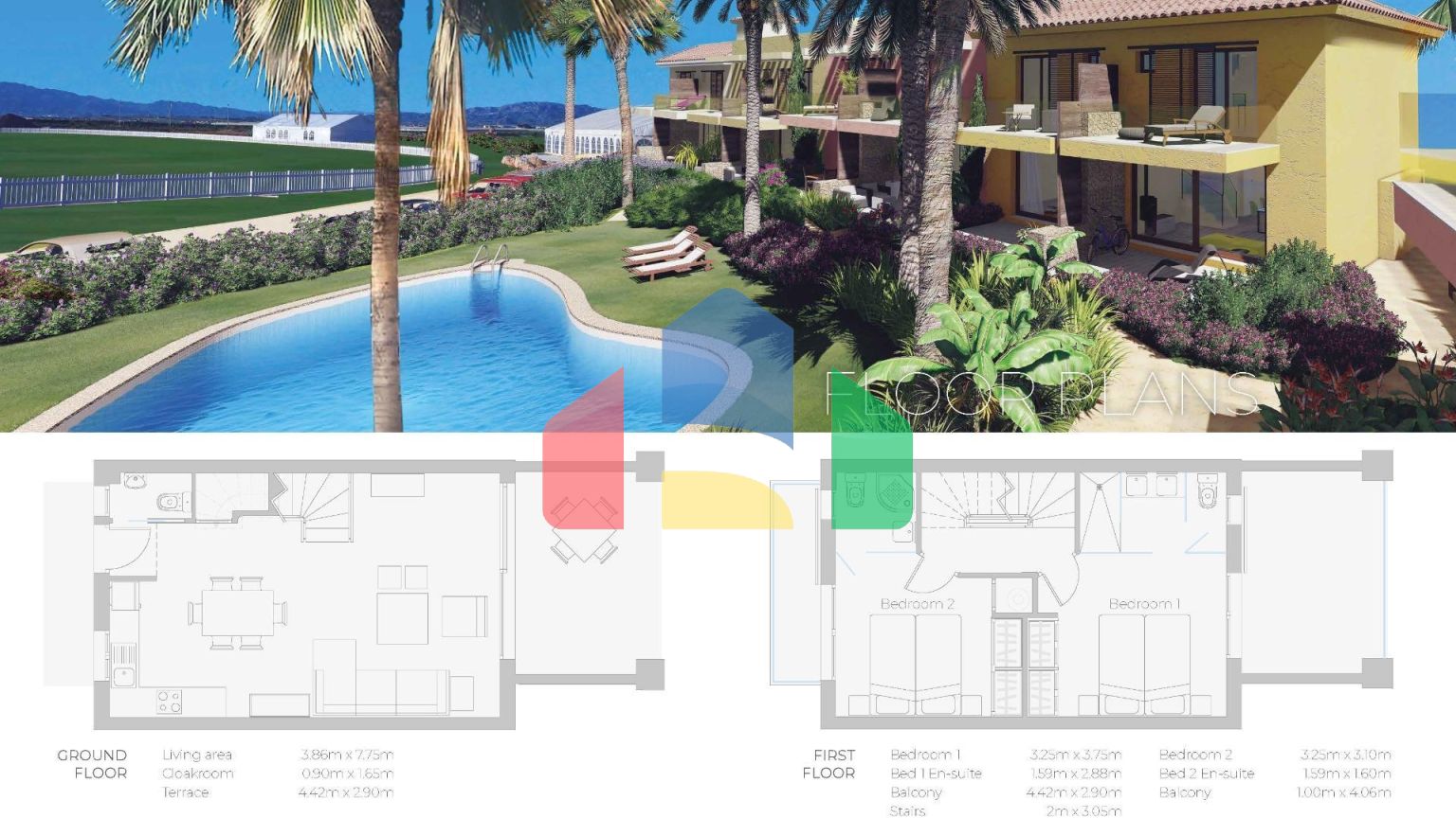 ПОТРЯСАЮЩИЕ НОВЫЕ ТАУНХАУСЫ В DESERT SPRINGS RESORT