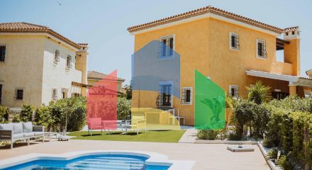 ПОТРЯСАЮЩИЕ НОВЫЕ РОСКОШНЫЕ ВИЛЛЫ В ПУСТЫНЕ ГОЛЬФ-ПОЛЯ