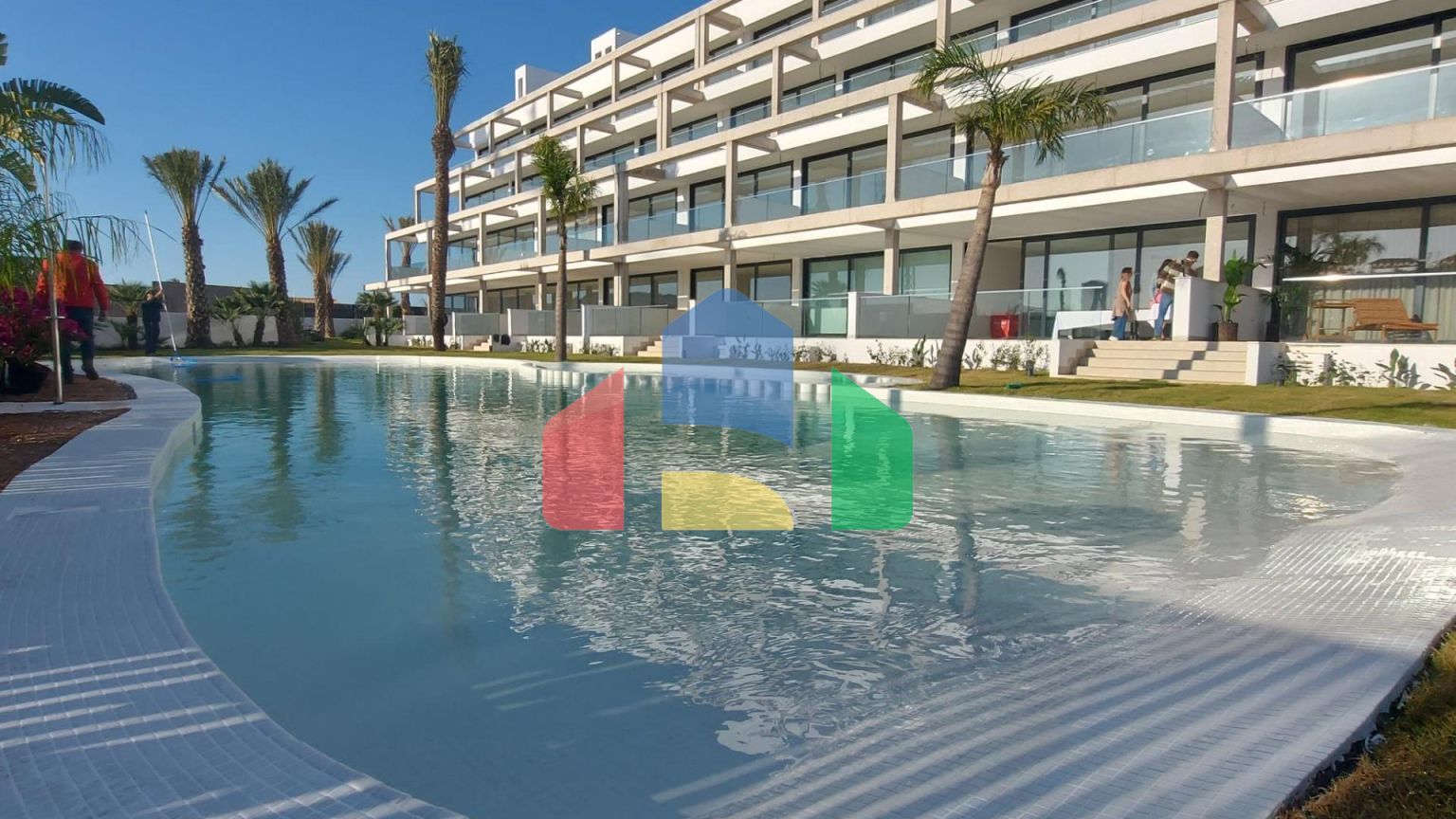 Квартира в Кабо де Палос с видом на море и общим бассейном