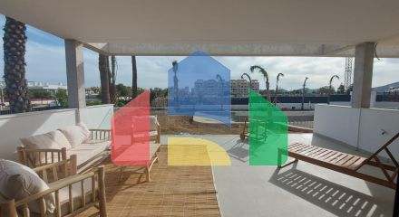 Квартира в Кабо де Палос с видом на море и общим бассейном