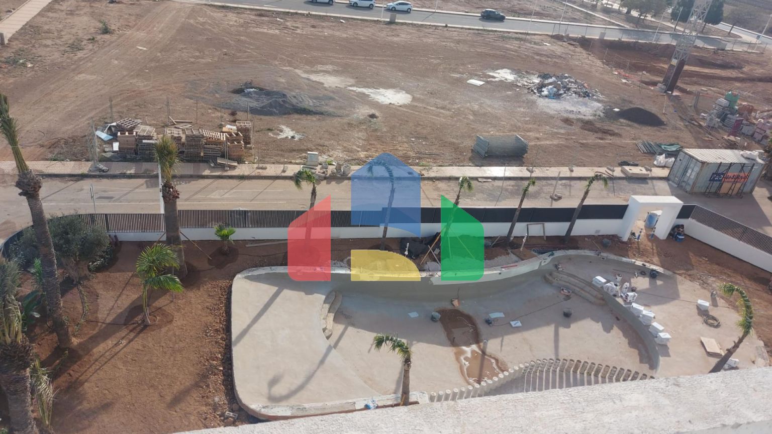 Квартира в Кабо де Палос с видом на море и общим бассейном