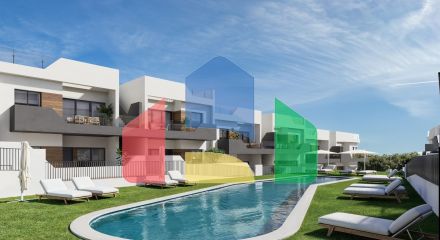 Квартира в Кабо де Палос с видом на море и общим бассейном