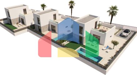 Эксклюзивные виллы-новостройки в районе гольф-поля Альгорфы