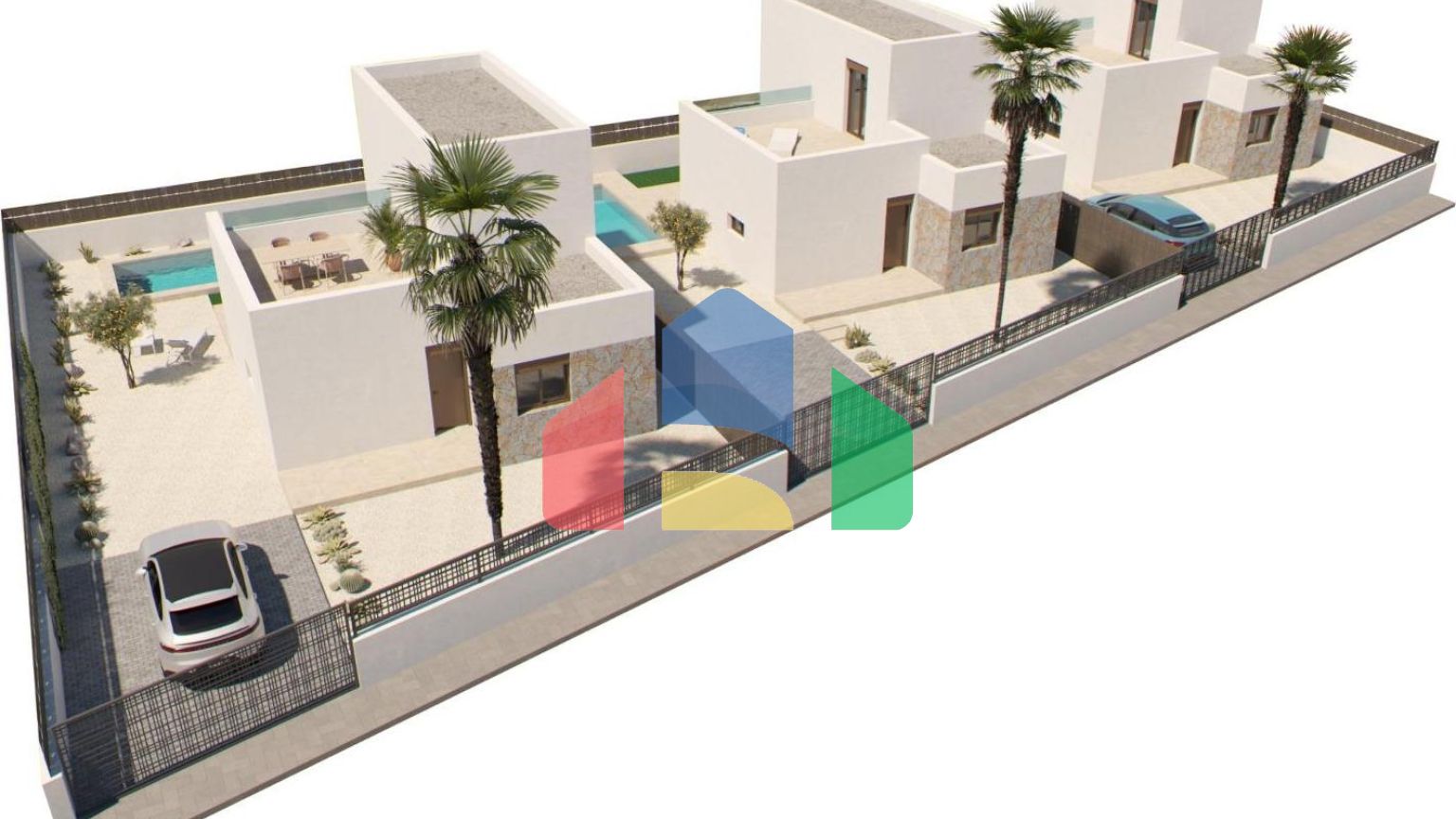 Эксклюзивные виллы-новостройки в районе гольф-поля Альгорфы