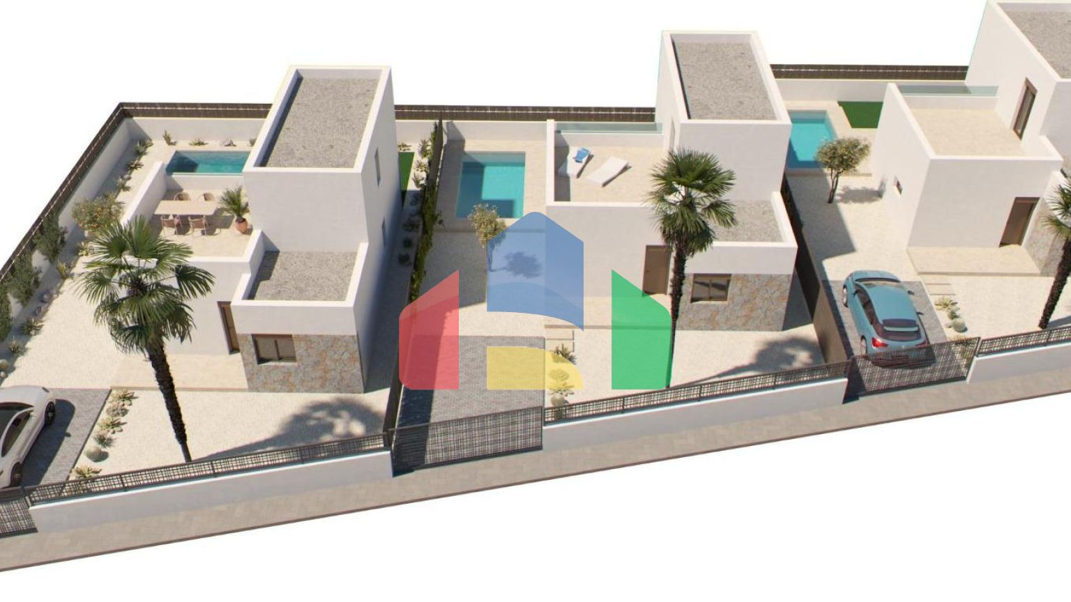 Эксклюзивные виллы-новостройки в районе гольф-поля Альгорфы