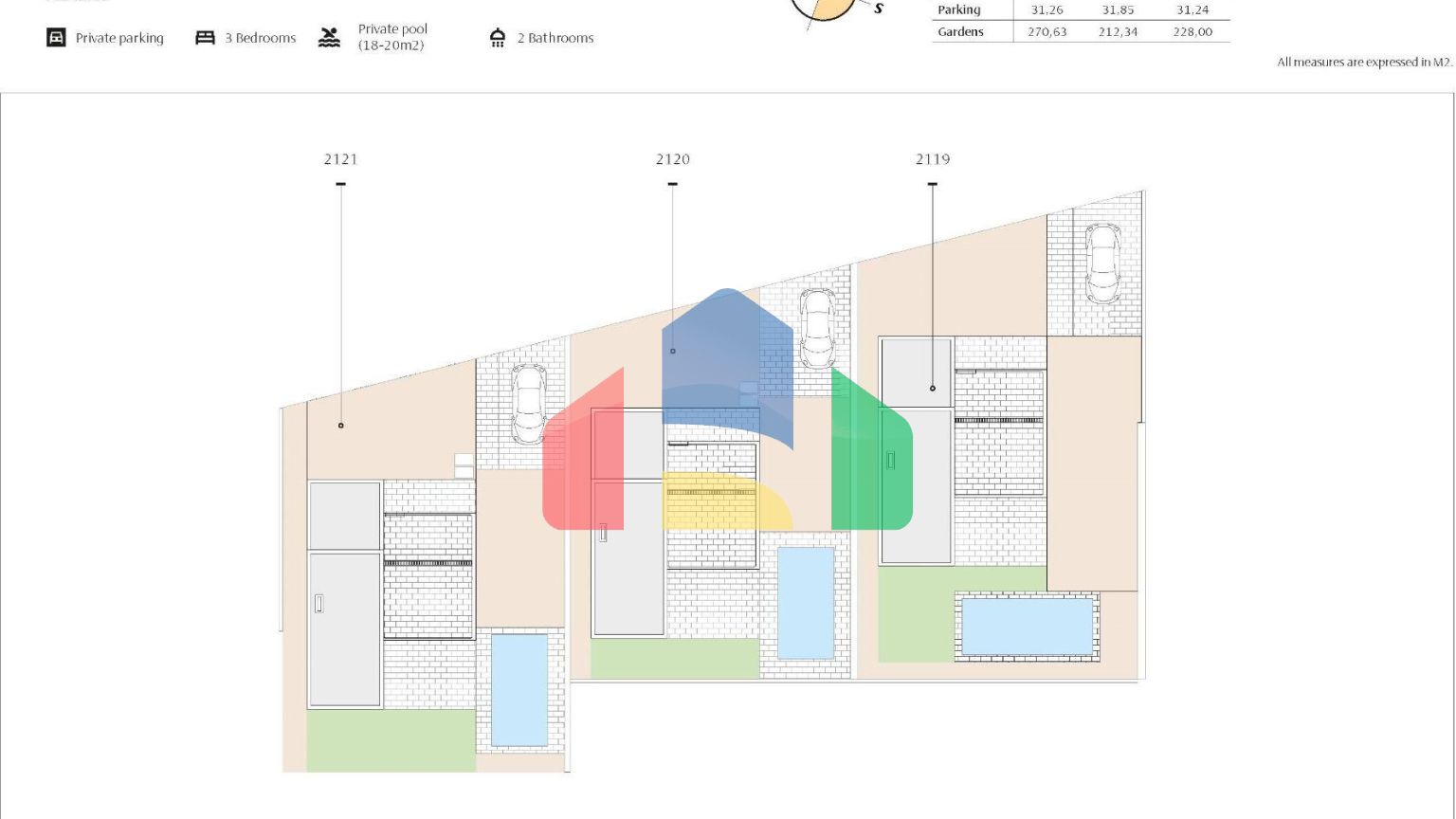 Эксклюзивные виллы-новостройки в районе гольф-поля Альгорфы