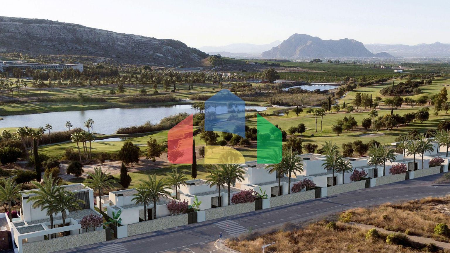 ШИКАРНЫЕ ВИЛЛЫ В ALGORFA. 205М2 ПЛОЩАДЬ. 510М2 УЧАСТОК. ТЕРРАСА 180М2. ЦОКОЛЬНЫЙ ЭТАЖ 195М2.