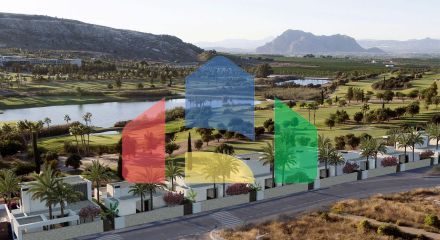 ШИКАРНЫЕ ВИЛЛЫ В ALGORFA. 205М2 ПЛОЩАДЬ. 510М2 УЧАСТОК. ТЕРРАСА 180М2. ЦОКОЛЬНЫЙ ЭТАЖ 195М2.