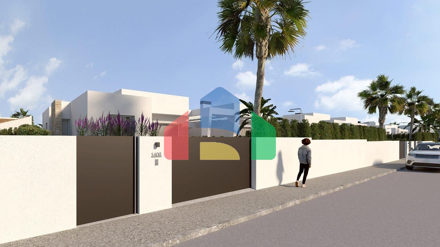 ШИКАРНАЯ ВИЛЛА В ОДИН ЭТАЖ. 3 СПАЛЬНИ. 2 ВАННЫЕ КОМНАТЫ. 136 М2 ПЛОЩАДЬ. УЧАСТОК 470 М2.ЦОКОЛЬ 180М2