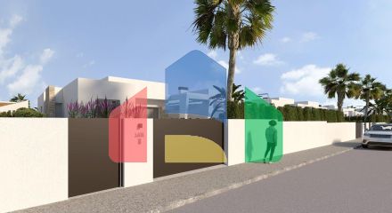 ШИКАРНАЯ ВИЛЛА В ОДИН ЭТАЖ. 3 СПАЛЬНИ. 2 ВАННЫЕ КОМНАТЫ. 136 М2 ПЛОЩАДЬ. УЧАСТОК 470 М2.ЦОКОЛЬ 180М2