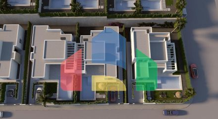 ШИКАРНАЯ ВИЛЛА В ОДИН ЭТАЖ. 3 СПАЛЬНИ. 2 ВАННЫЕ КОМНАТЫ. 136 М2 ПЛОЩАДЬ. УЧАСТОК 470 М2.ЦОКОЛЬ 180М2