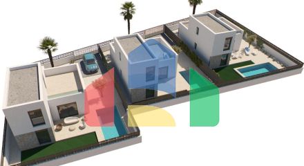 Эксклюзивные виллы-новостройки в районе гольф-поля Альгорфы