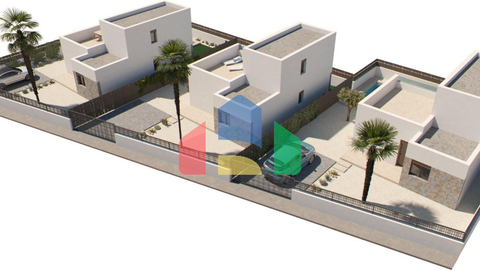 Эксклюзивные виллы-новостройки в районе гольф-поля Альгорфы