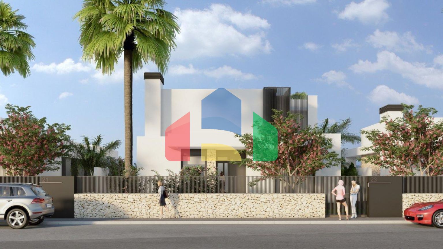 НОВАЯ РОСКОШНАЯ ВИЛЛА НА ПЕРВОЙ ЛИНИИ ГОЛЬФ ПОЛЯ АЛЬГОРФА