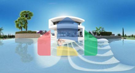 НОВАЯ РОСКОШНАЯ ВИЛЛА НА ПЕРВОЙ ЛИНИИ ГОЛЬФ ПОЛЯ АЛЬГОРФА