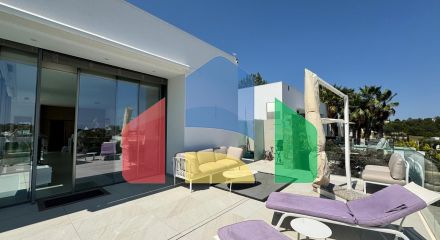 Люксовая вилла на продажу в Las Colinas Golf & Country Club – Вид на море и гольф, эксклюзивный дизайн