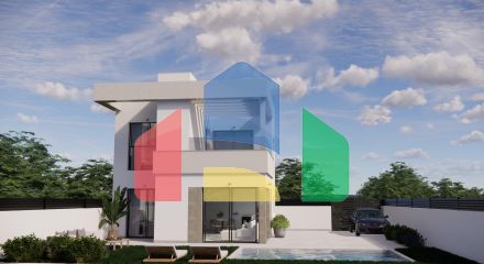 Современные виллы с частным бассейном в гольф-курорте Vistabella, Ориуэла