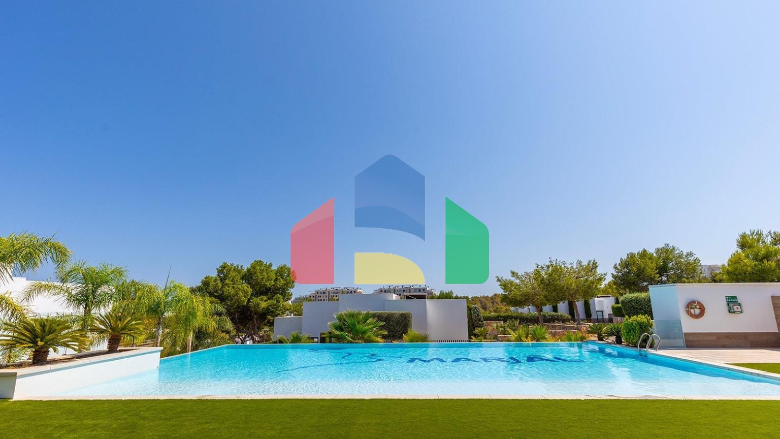 LAS COLINAS. ПЕНТХАУС С ВИДОМ НА МОРЕ С ПРИВАТНЫМ СОЛЯРИЕМ. 2 СПАЛЬНИ. 2 ВАННЫЕ. ГАРАЖ+КЛАДОВКА