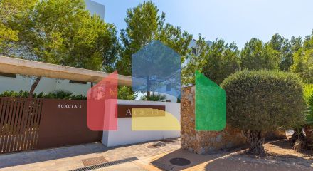 LAS COLINAS. ПЕНТХАУС С ВИДОМ НА МОРЕ С ПРИВАТНЫМ СОЛЯРИЕМ. 2 СПАЛЬНИ. 2 ВАННЫЕ. ГАРАЖ+КЛАДОВКА