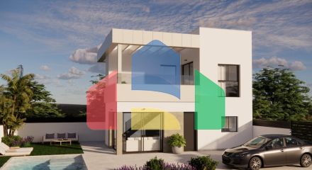 Современные виллы с частным бассейном в гольф-курорте Vistabella, Ориуэла