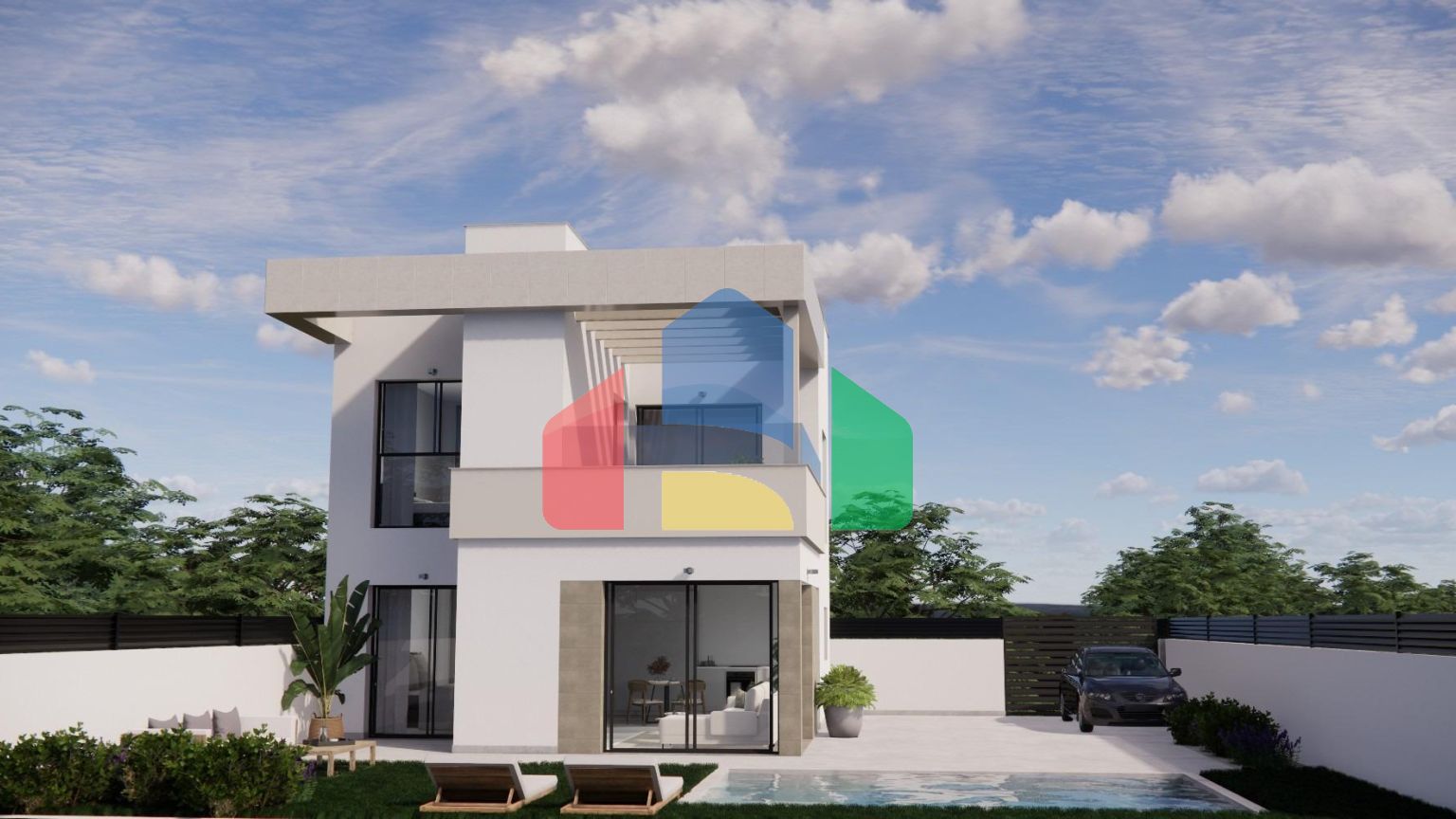 Современные виллы с частным бассейном в гольф-курорте Vistabella, Ориуэла