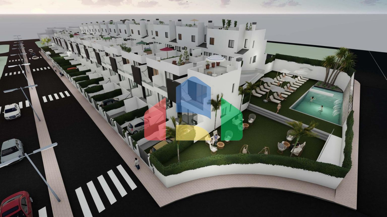 Продажа новых таунхаусов в Коксе — 44 современных дома с удобствами