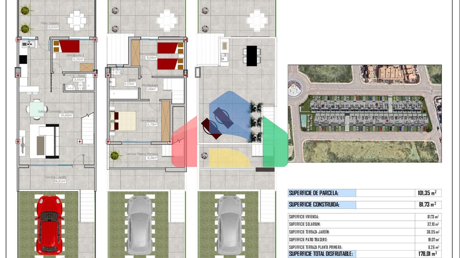 Продажа новых таунхаусов в Коксе — 44 современных дома с удобствами