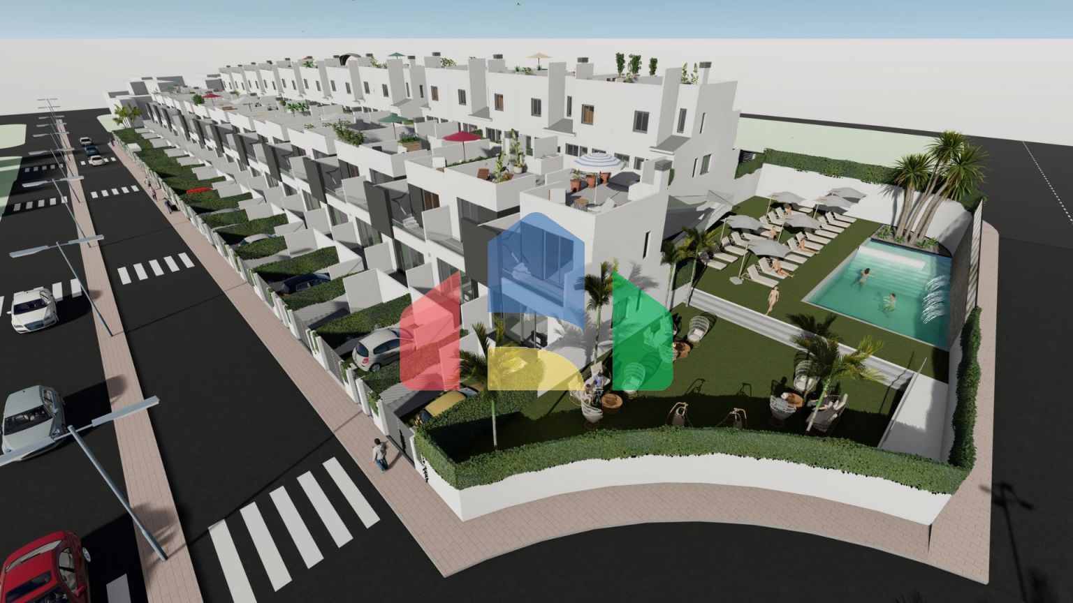 Продажа новых таунхаусов в Коксе — 44 современных дома с удобствами