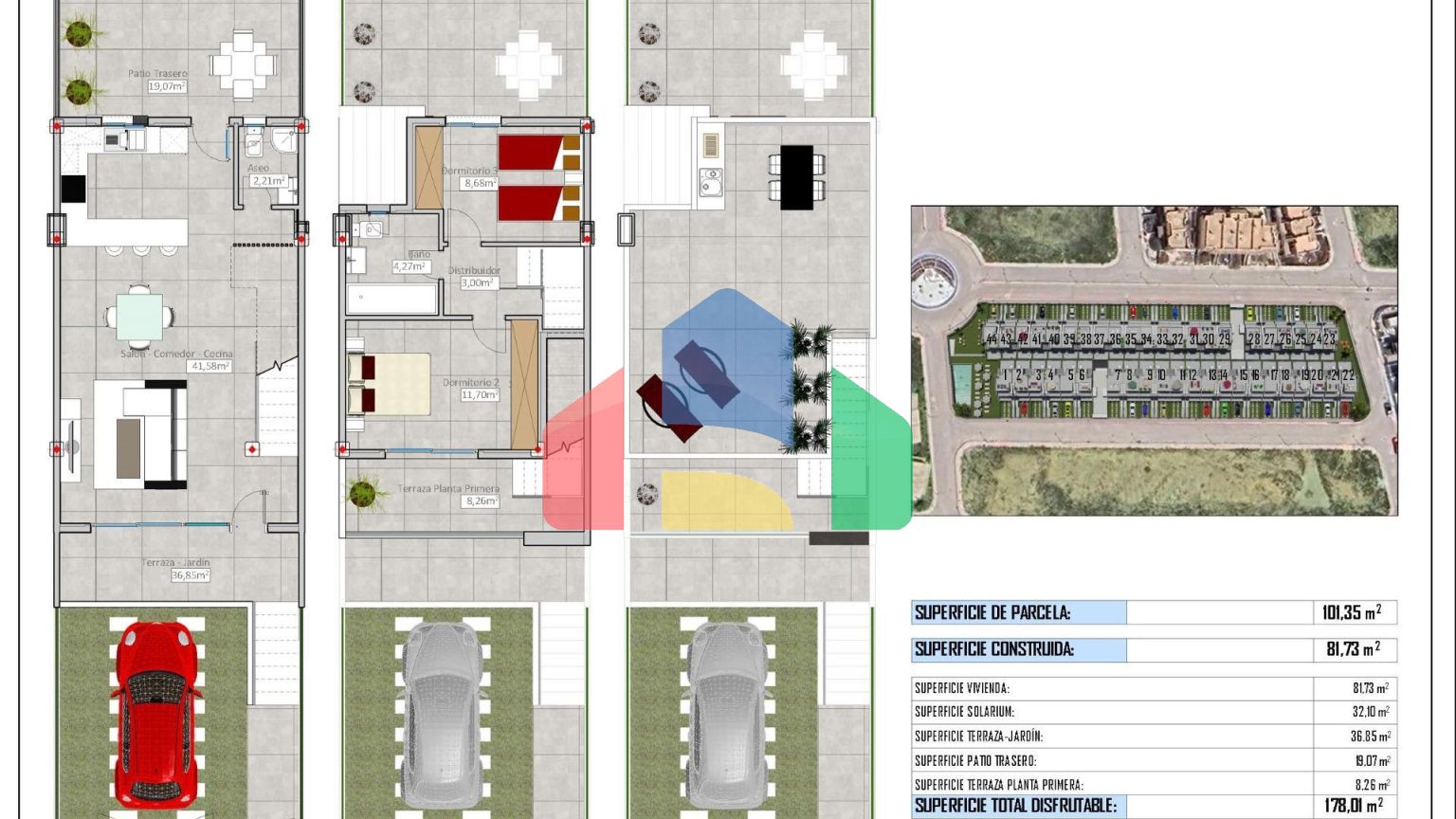 Продажа новых таунхаусов в Коксе — 44 современных дома с удобствами