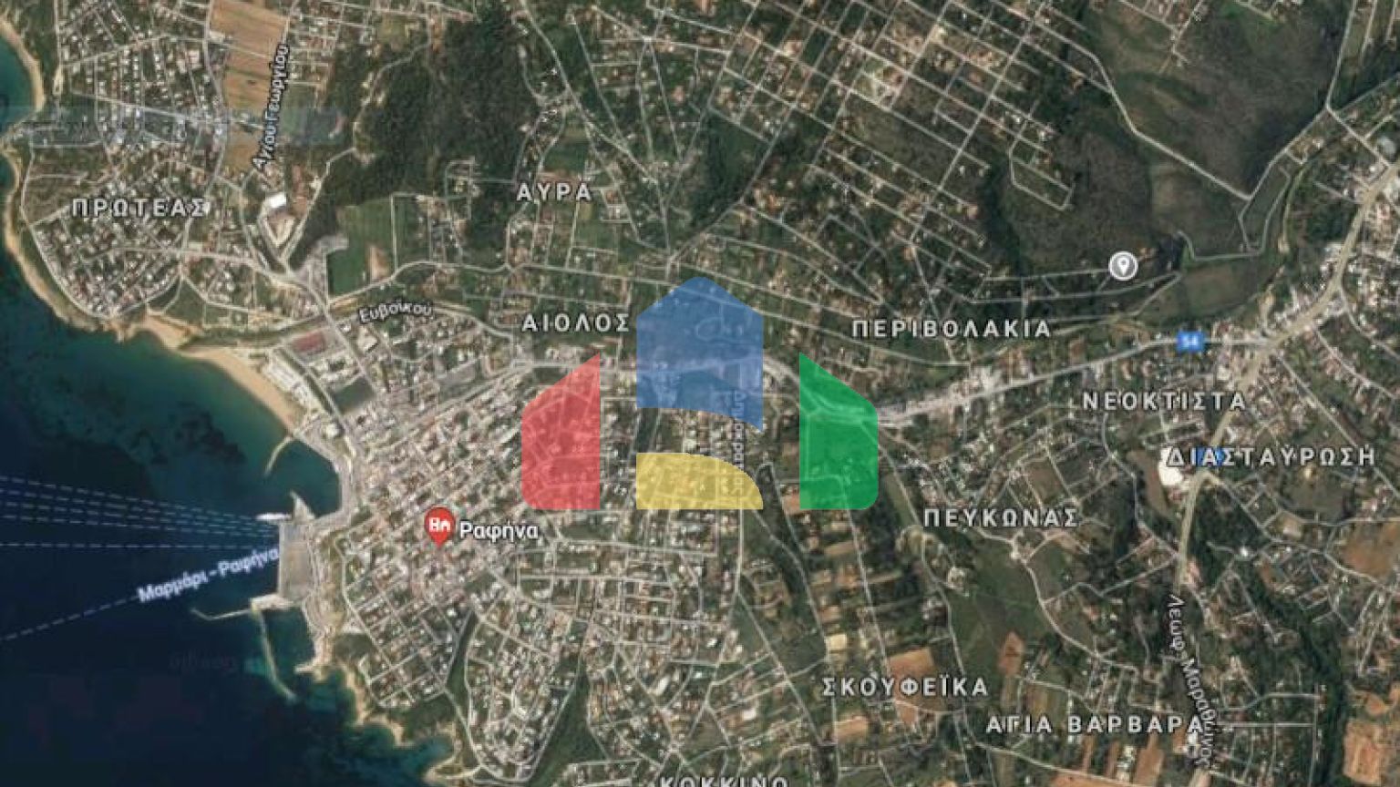 Продаж - Земельна ділянка 1010 m² в Аттиці