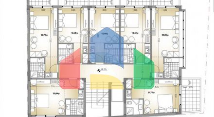 Продажа - Гостиница 730 m² на Олимпийской Ривьере
