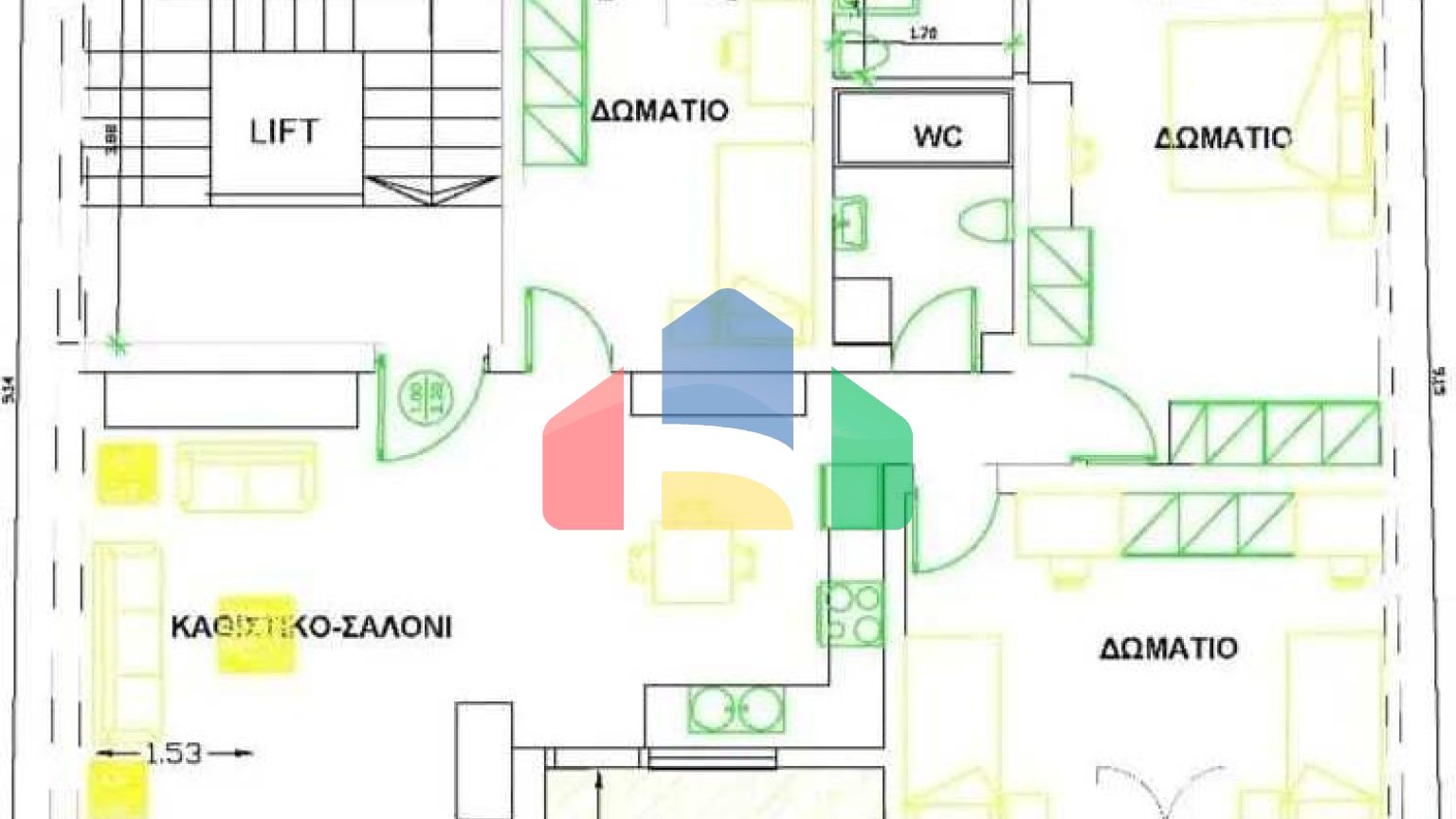 Продажа - Квартира 124 m² на Олимпийской Ривьере