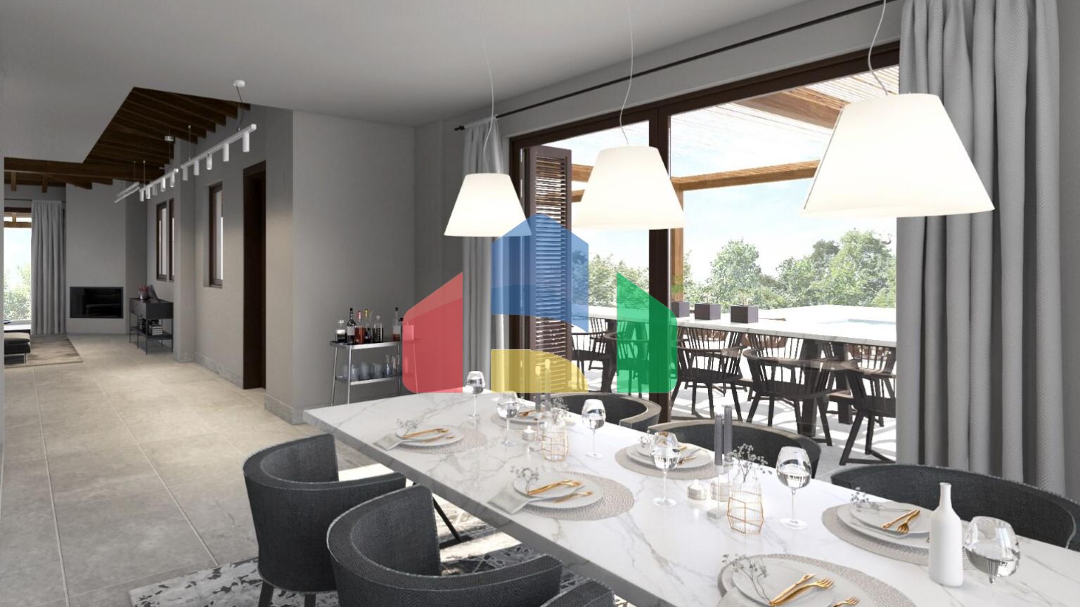 Продаж - Котедж 380 m² в передмісті Салонік