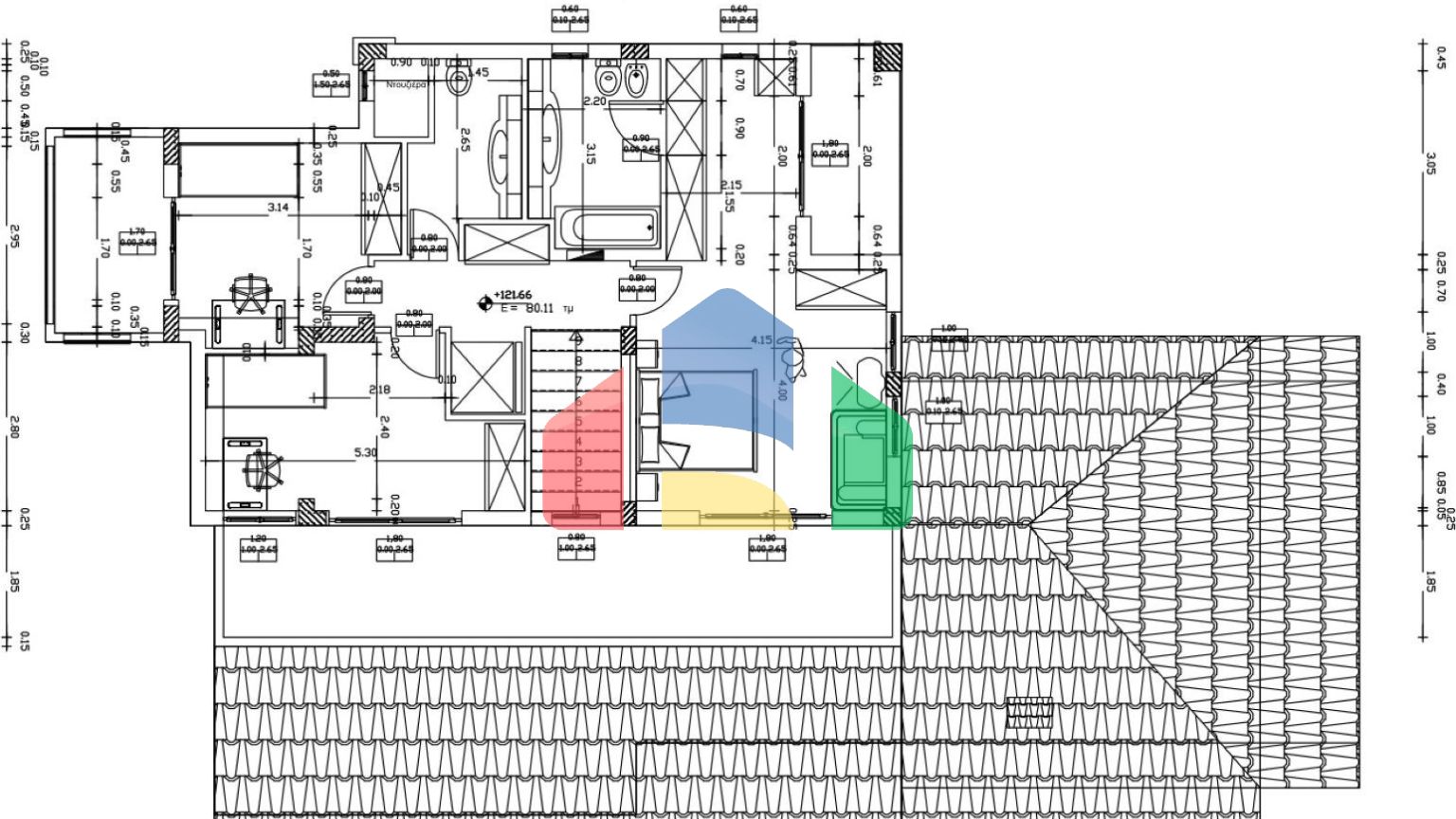Продаж - Котедж 380 m² в передмісті Салонік
