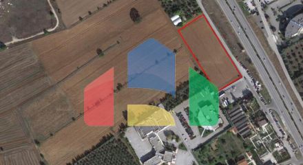 Продаж - Земельна ділянка 6596 m² в передмісті Салонік