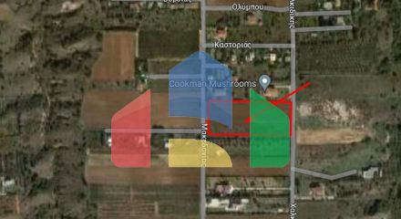 Продаж - Земельна ділянка 4700 m² в передмісті Салонік