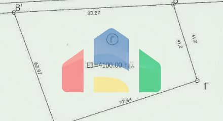 Продажа - Земельный участок 4100 m² в пригороде Салоник