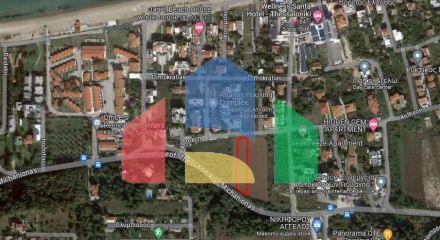 Продаж - Земельна ділянка 1321 m² в передмісті Салонік
