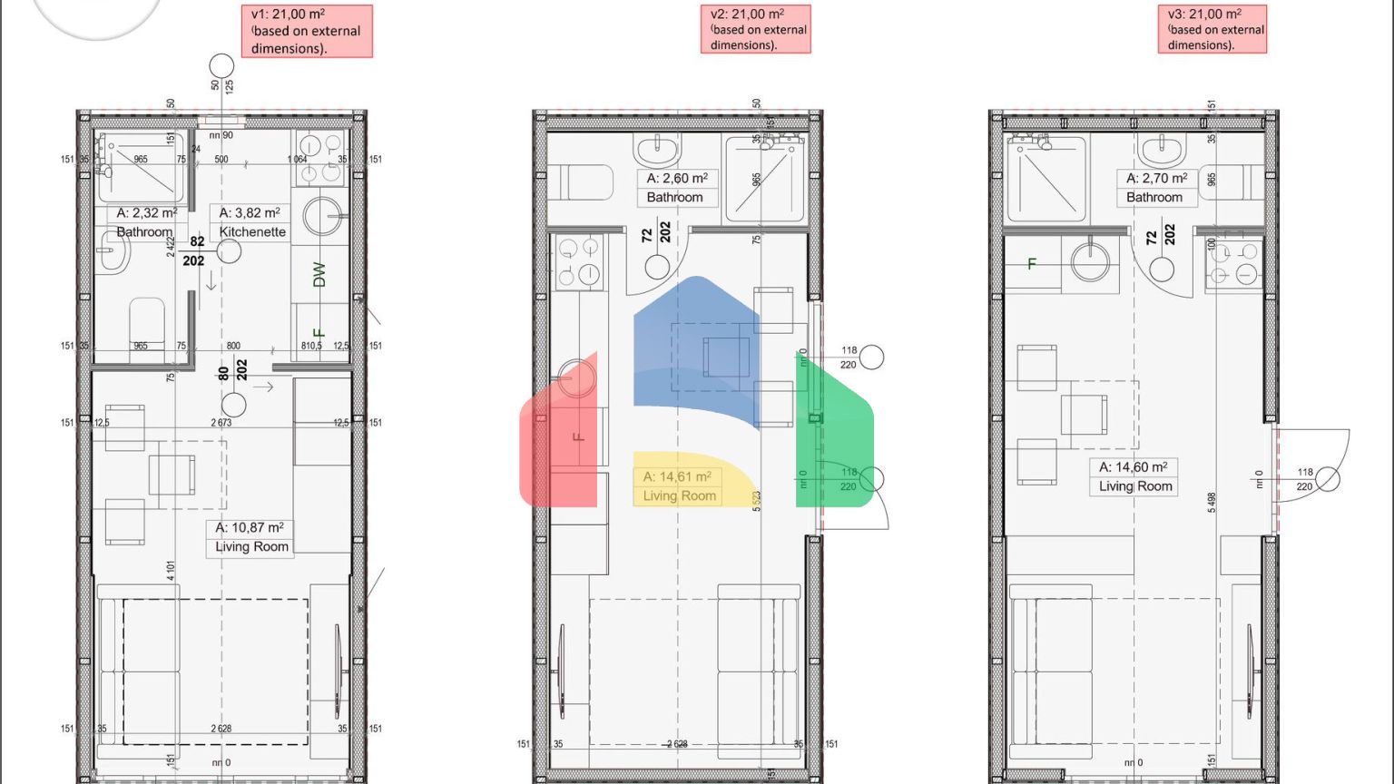 Продажа - Коттедж 21 m² в пригороде Салоник