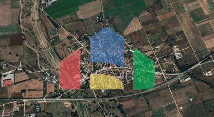 Продаж - Земельна ділянка 1000 m² в передмісті Салонік