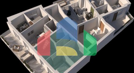 Продажа - Двухуровневая квартира 55 m² в пригороде Салоник