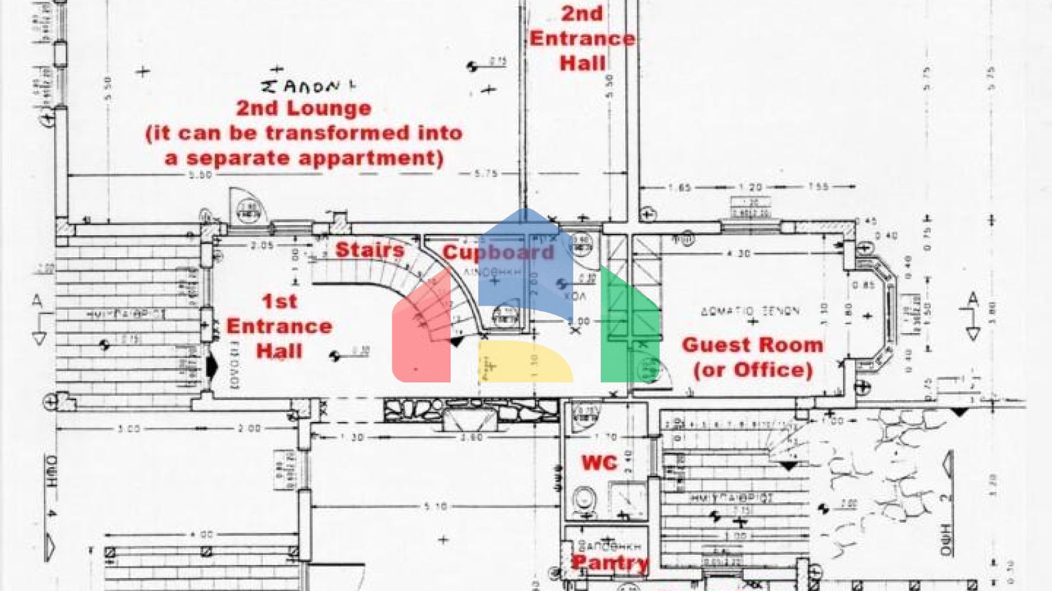 Продаж - Котедж 280 m² в передмісті Салонік